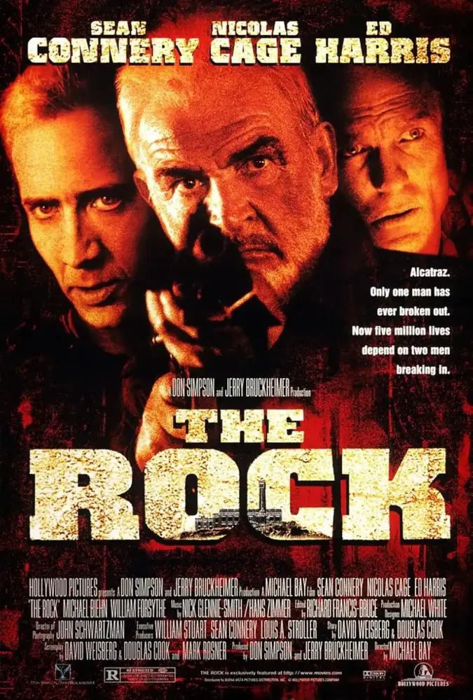 Cartel ampliado de La Roca