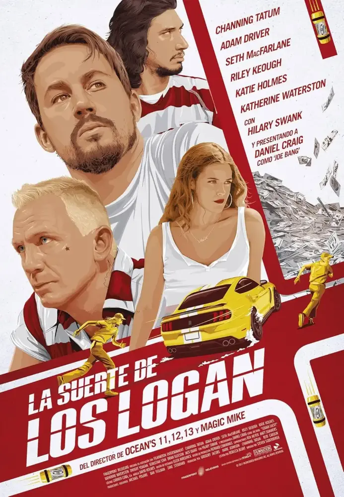 Cartel ampliado de La suerte de los Logan