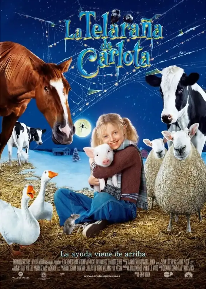 Cartel ampliado de La telaraña de Carlota