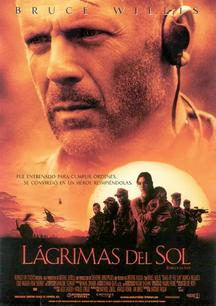 Cartel ampliado de Lágrimas del Sol