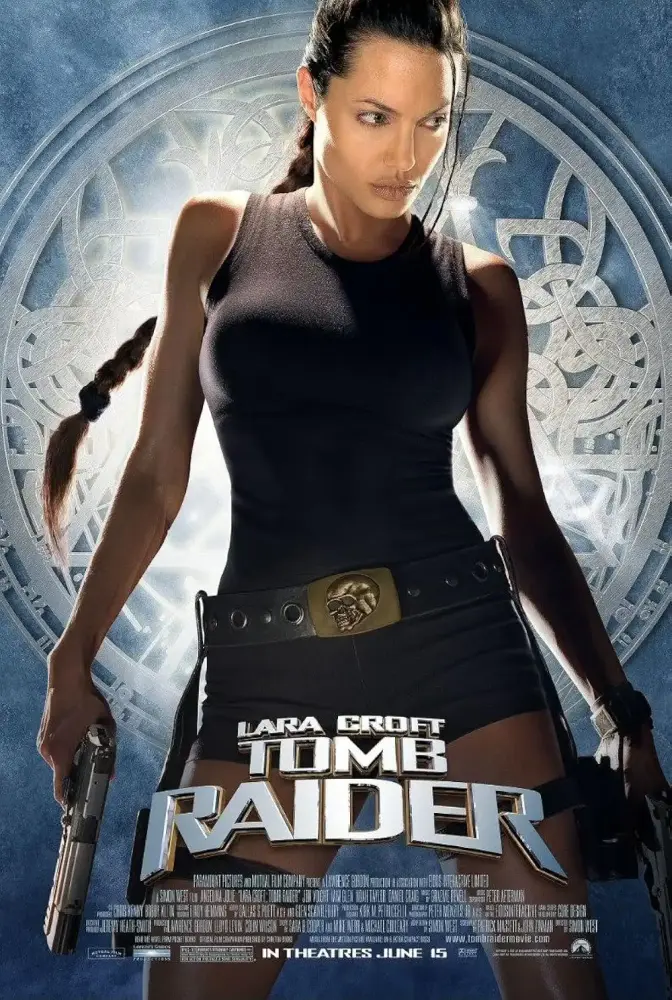 Cartel ampliado de Lara Croft: Tomb Raider