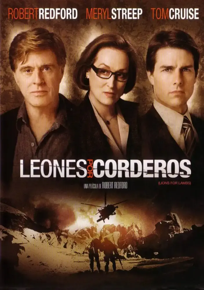 Cartel ampliado de Leones por corderos