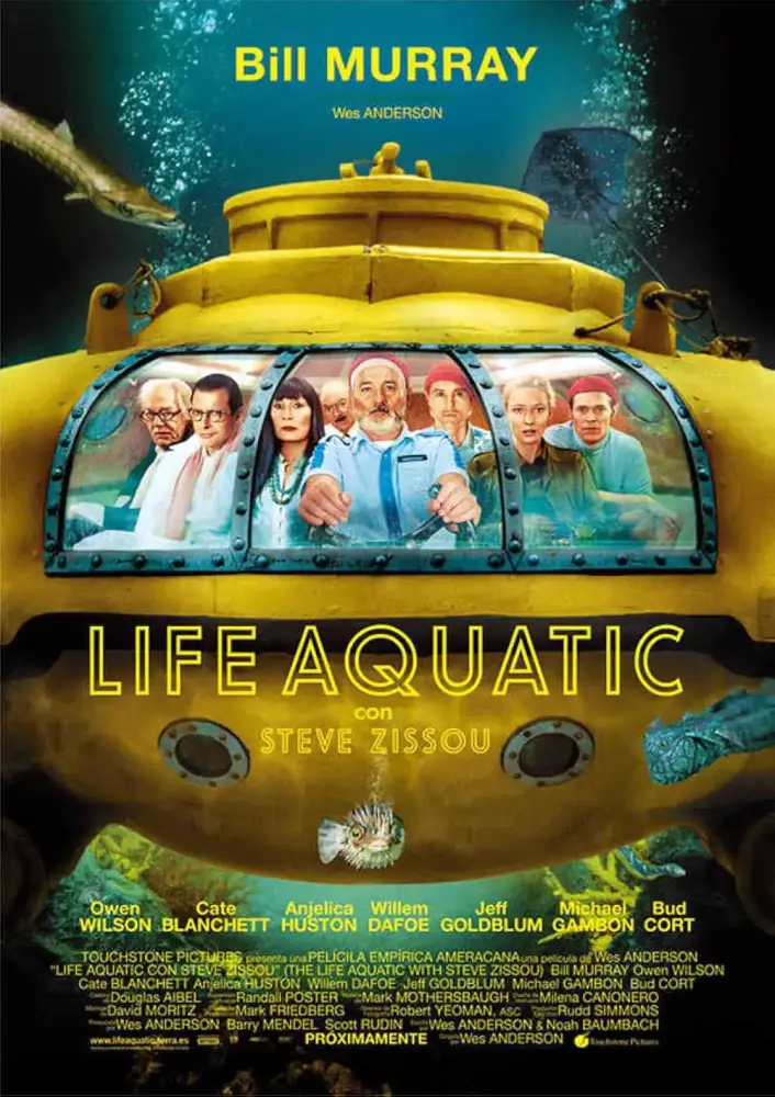 Cartel ampliado de Life Aquatic