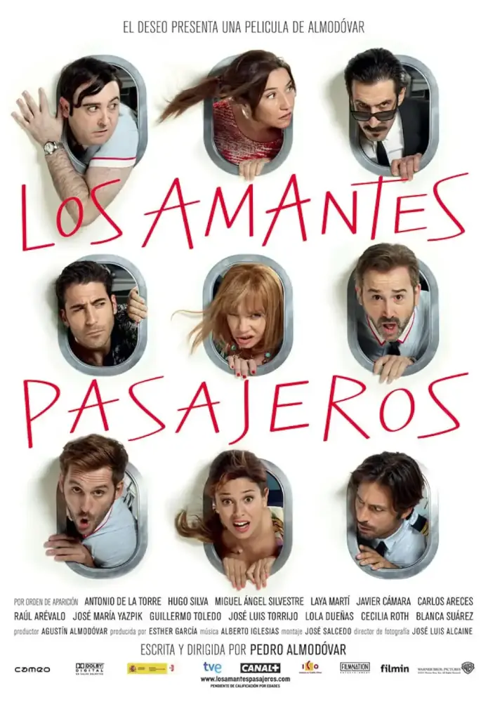 Cartel ampliado de Los amantes pasajeros