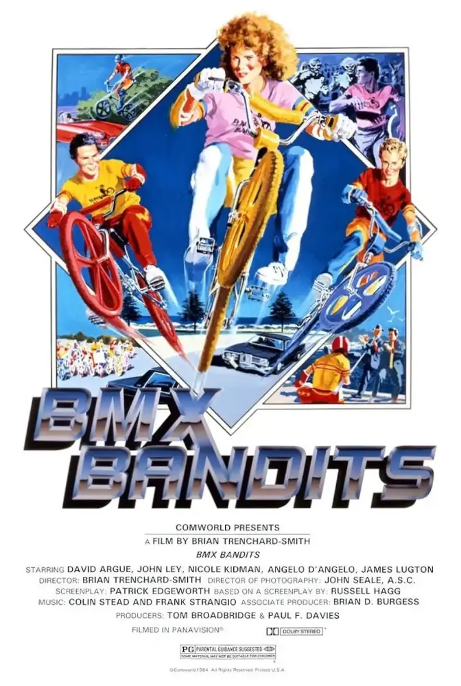 Cartel ampliado de Los bicivoladores