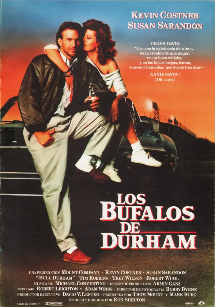 Cartel ampliado de Los Búfalos de Durham