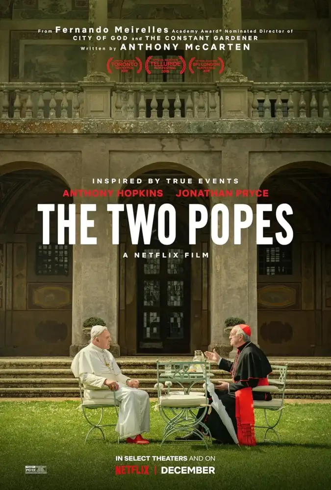 Cartel ampliado de Los dos papas