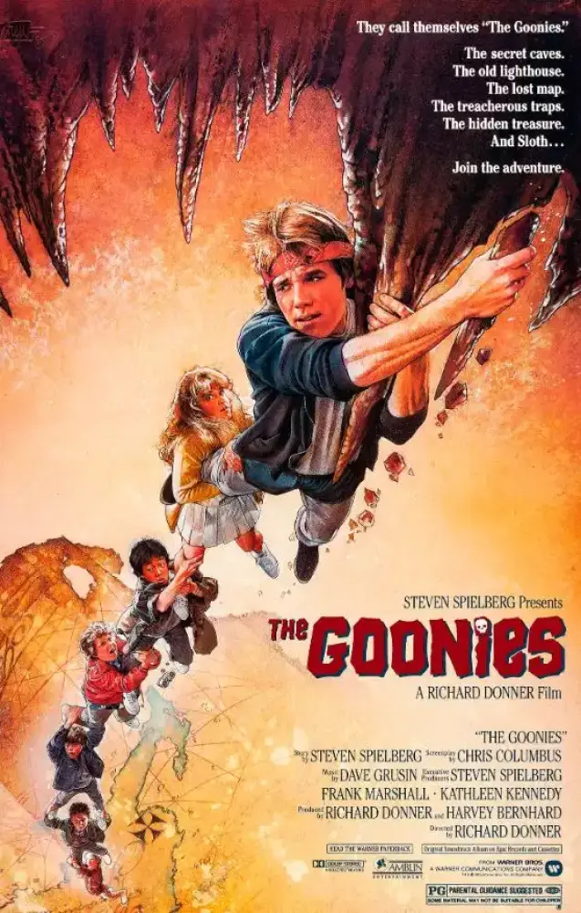 Cartel ampliado de Los Goonies
