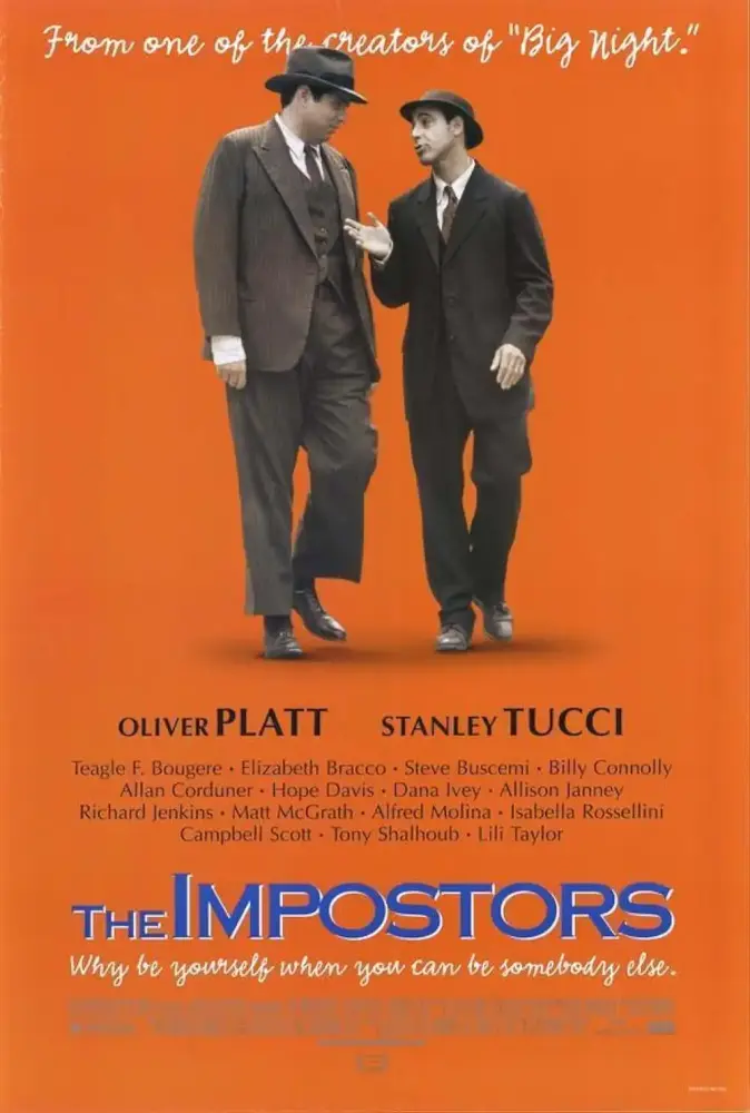 Cartel ampliado de Los impostores