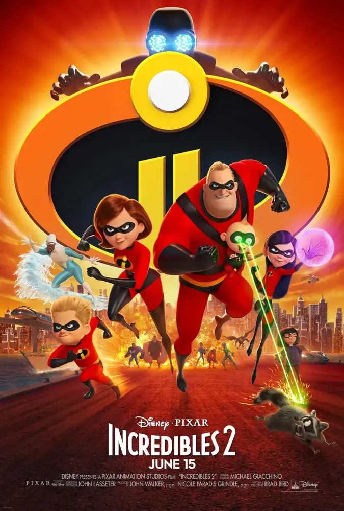 Cartel ampliado de Los Increíbles 2