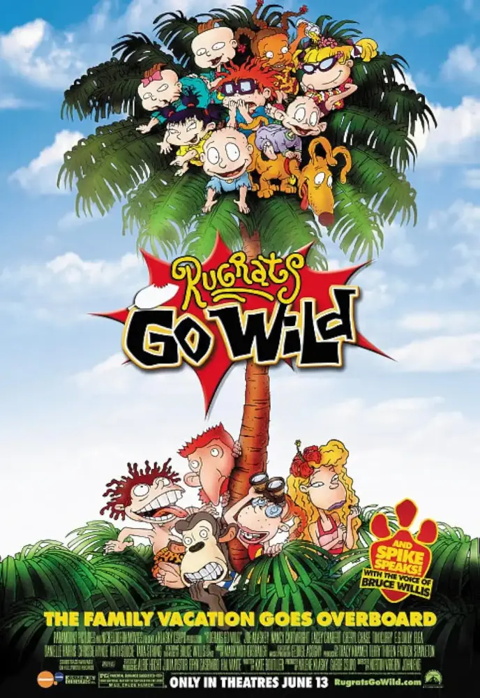 Cartel ampliado de Los rugrats: Vacaciones salvajes