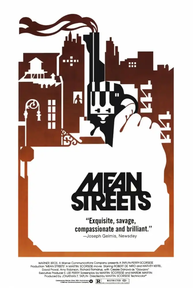 Cartel ampliado de Malas calles