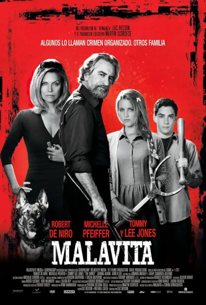 Cartel ampliado de Malavita