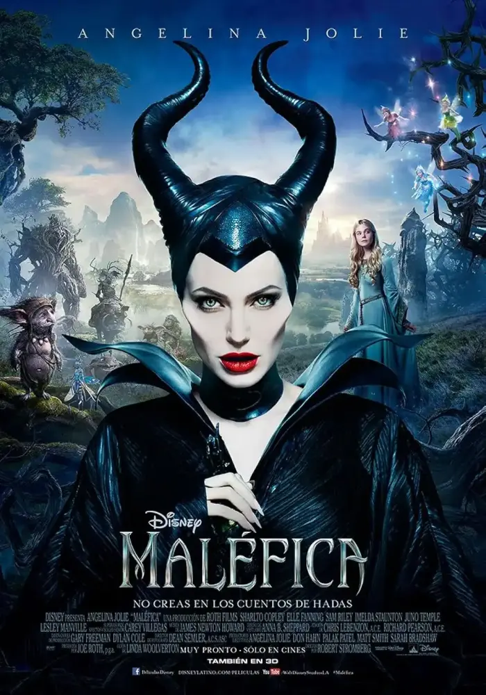 Cartel ampliado de Maléfica