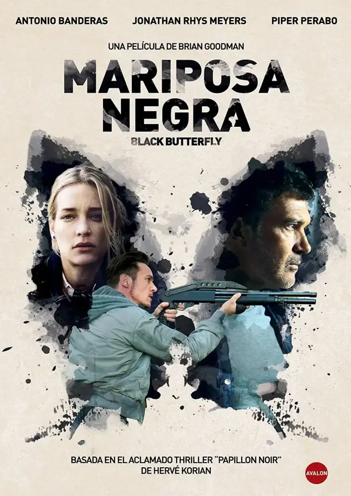 Cartel ampliado de Mariposa negra