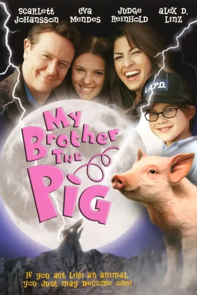 Cartel ampliado de Mi hermano el cerdito