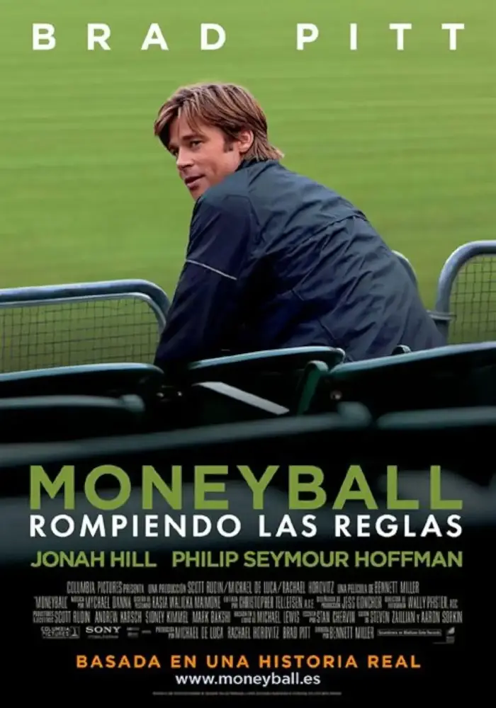 Cartel ampliado de Moneyball: Rompiendo las reglas