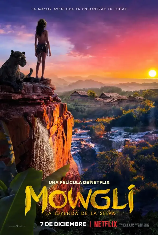 Cartel ampliado de Mowgli: La leyenda de la selva