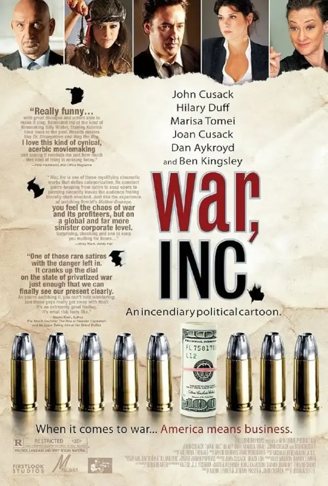 Cartel ampliado de Negocios de guerra