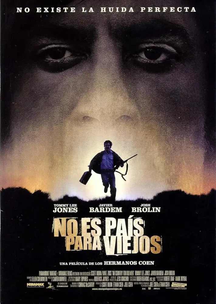 Cartel ampliado de No es país para viejos