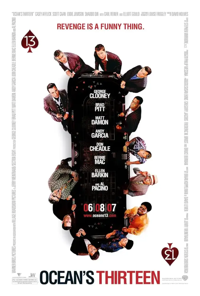 Cartel ampliado de Ocean's 13