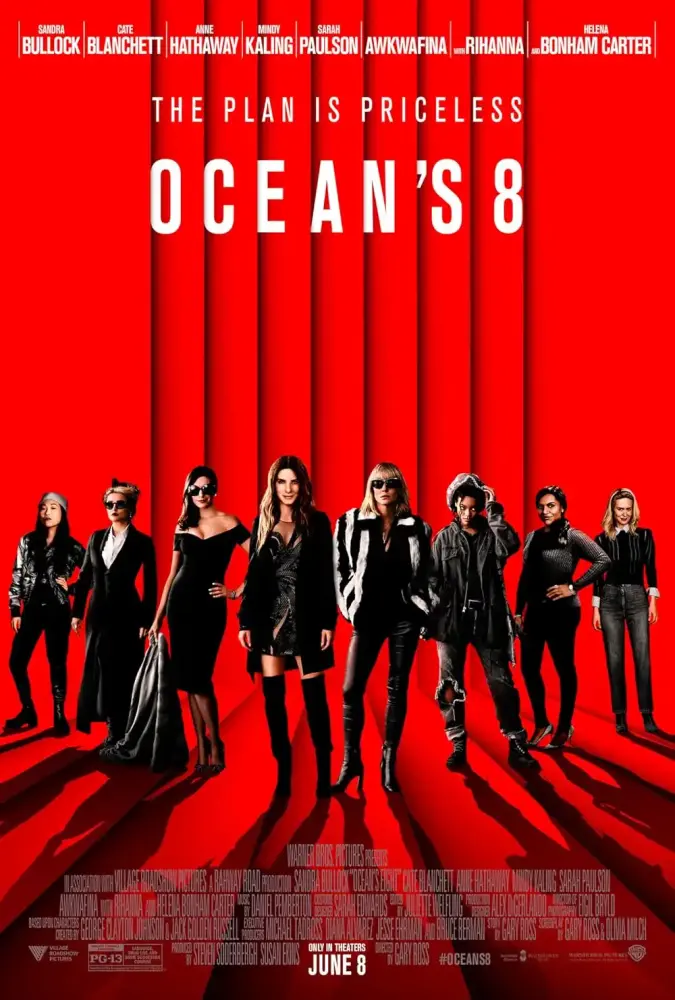 Cartel ampliado de Ocean's 8