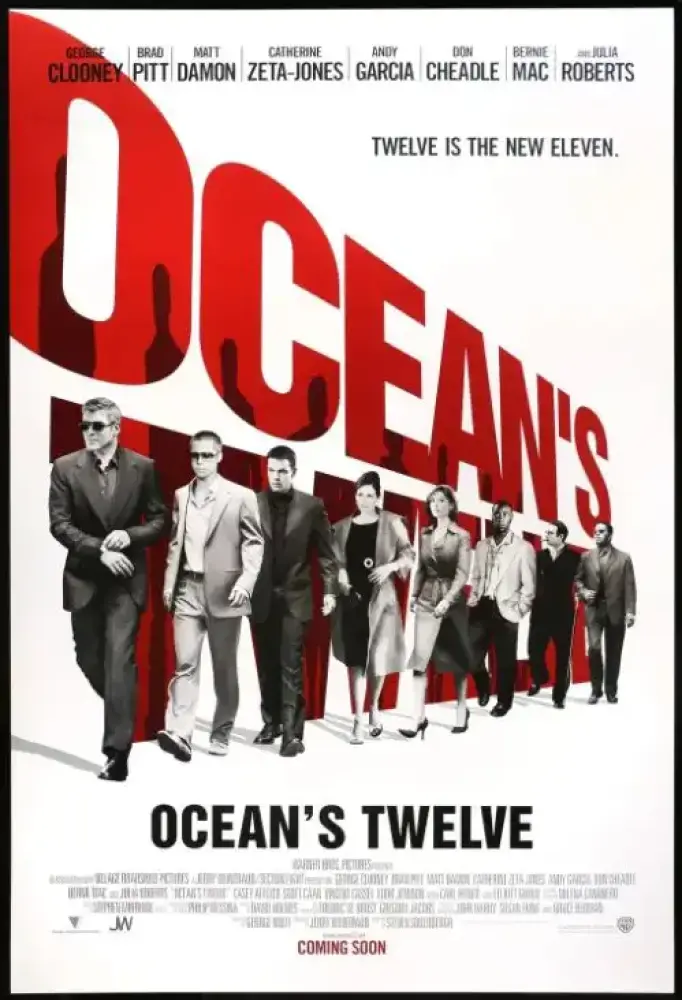 Cartel ampliado de Ocean's Twelve