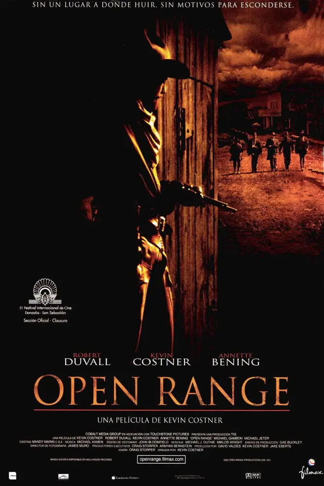 Cartel ampliado de Open Range