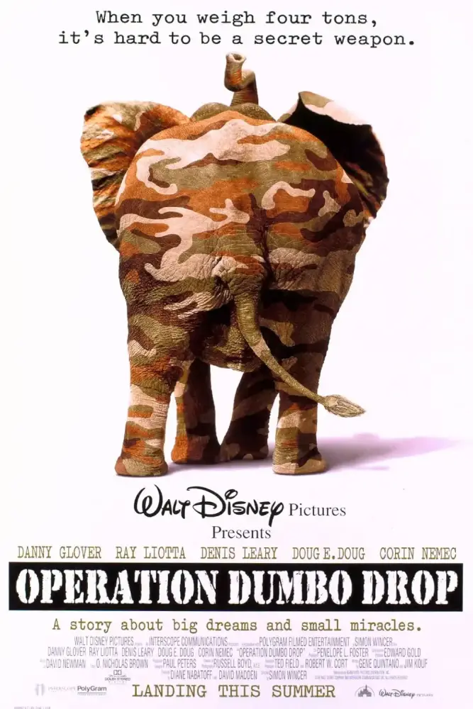 Cartel ampliado de Operación Elefante