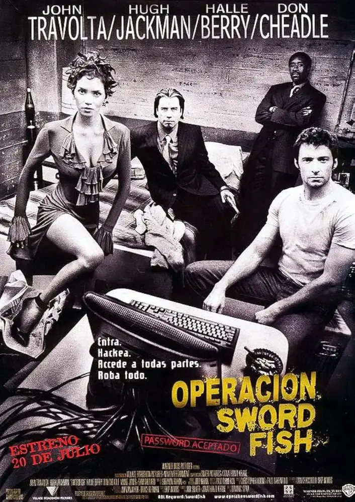 Cartel ampliado de Operación Swordfish
