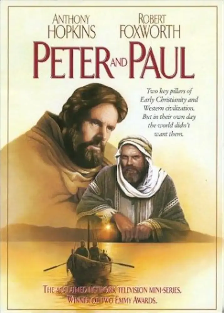 Cartel ampliado de Pedro y Pablo