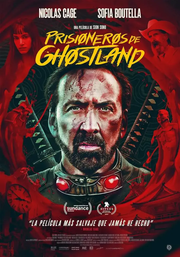 Cartel ampliado de Prisioneros de Ghostland