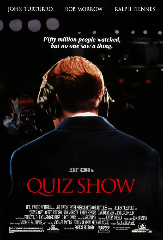 Cartel ampliado de Quiz Show (El dilema)