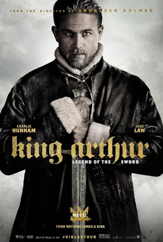 Cartel ampliado de Rey Arturo: La leyenda de Excalibur