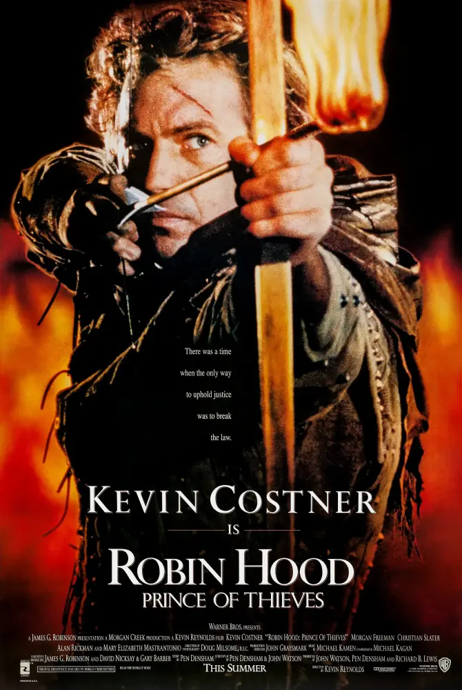 Cartel ampliado de Robin Hood: Príncipe de los ladrones