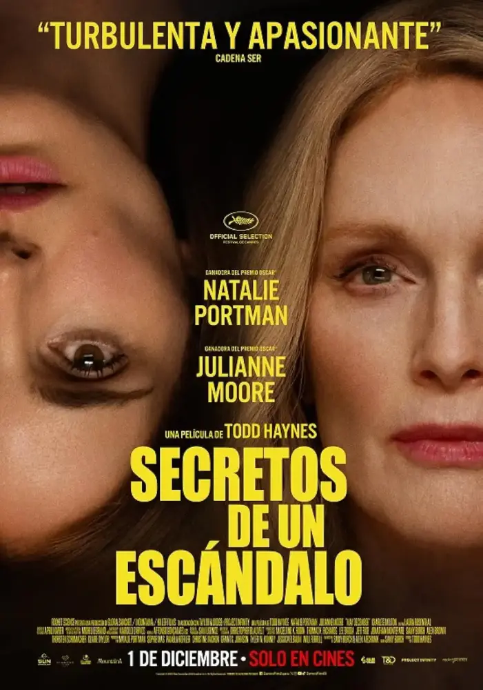 Cartel ampliado de Secretos de un escándalo