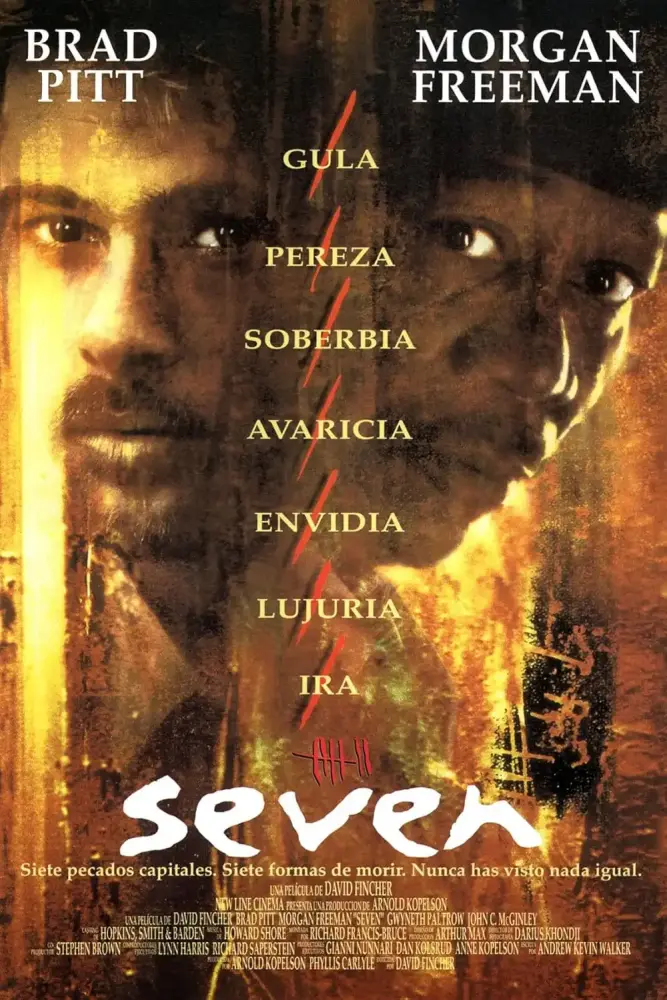 Cartel ampliado de Seven