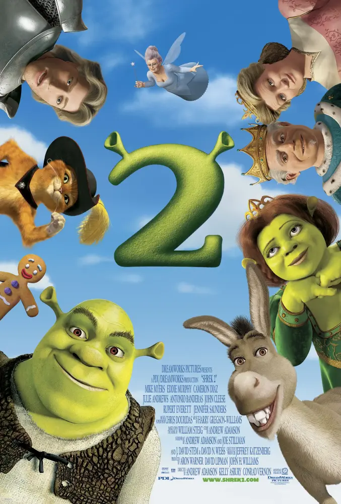 Cartel ampliado de Shrek 2