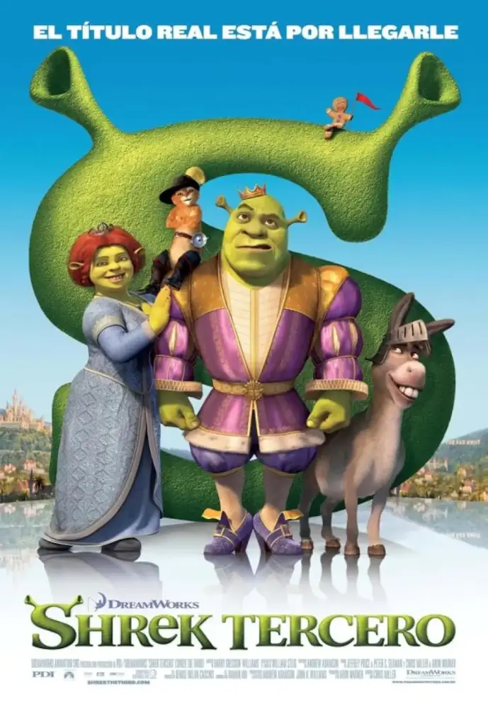 Cartel ampliado de Shrek Tercero