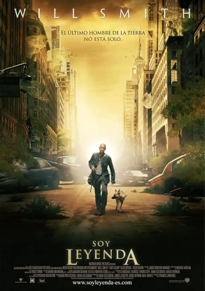 Cartel ampliado de Soy leyenda