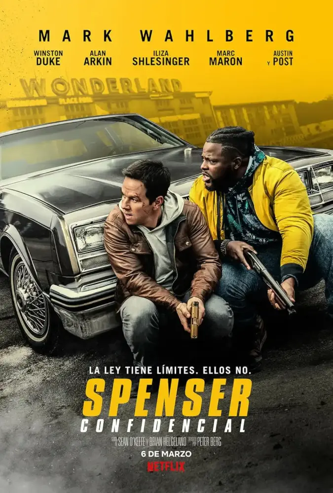 Cartel ampliado de Spenser: Confidencial