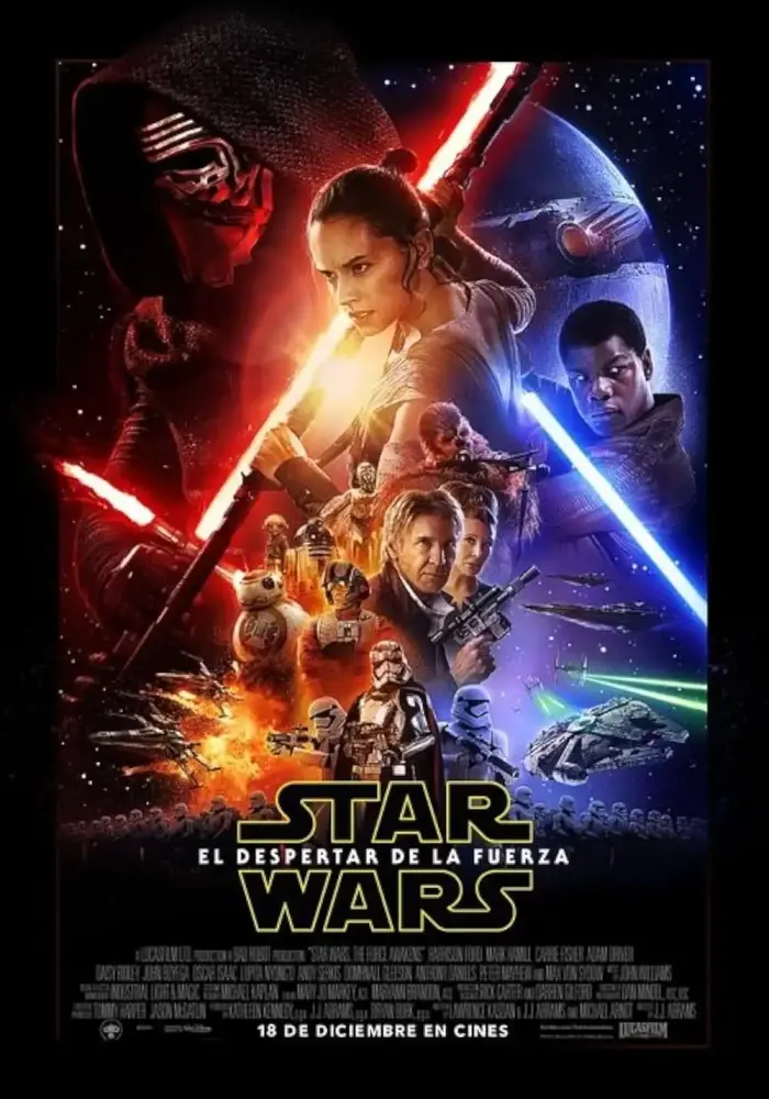 Cartel ampliado de Star Wars: El despertar de la Fuerza
