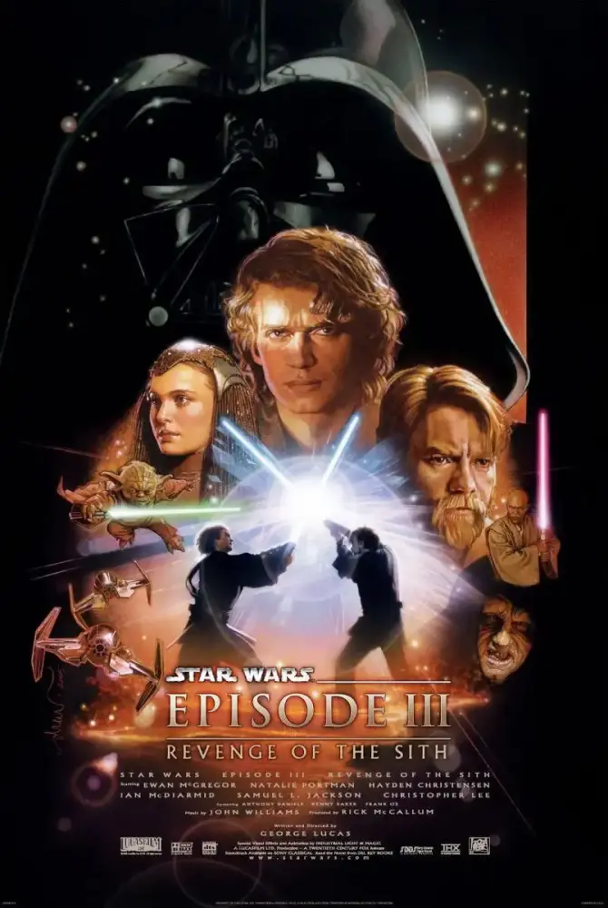 Cartel ampliado de Star Wars: Episodio III - La venganza de los Sith