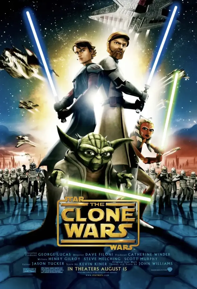 Cartel ampliado de Star Wars: The Clone Wars