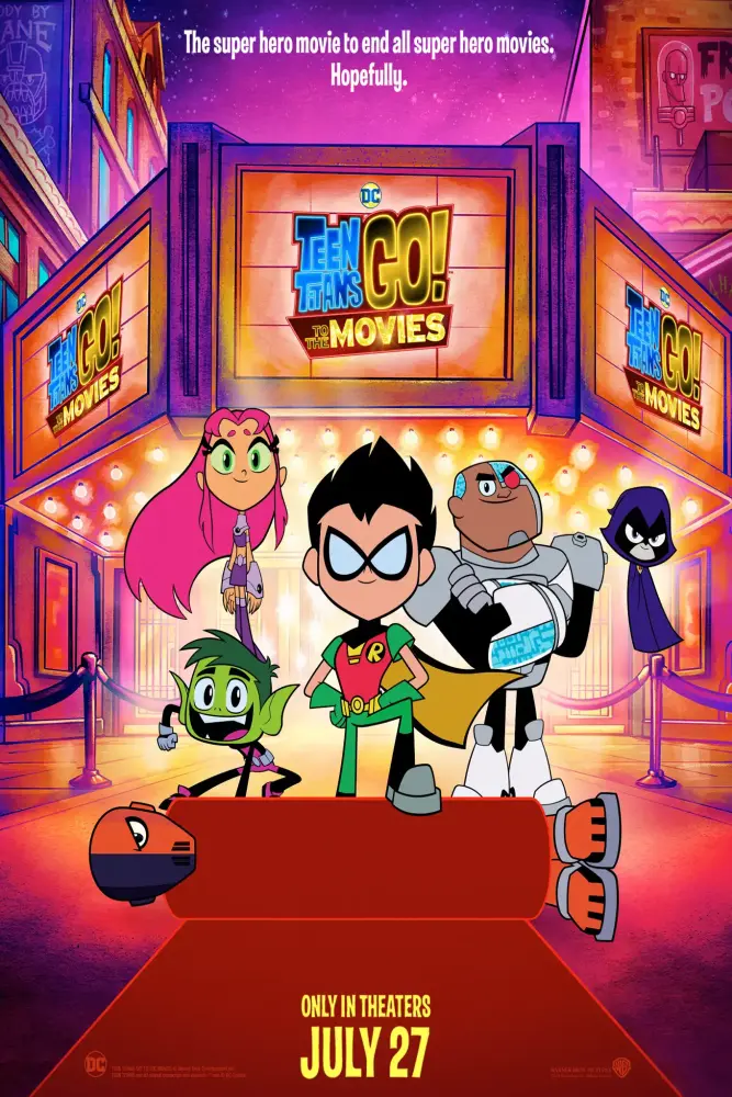 Cartel ampliado de Teen Titans Go! La película
