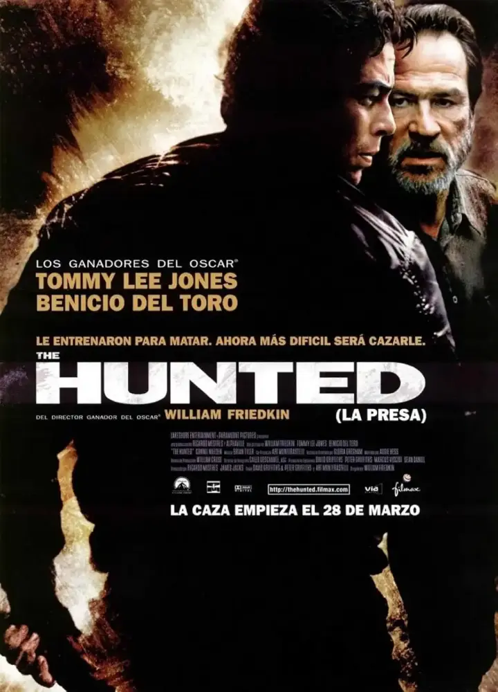 Cartel ampliado de The Hunted