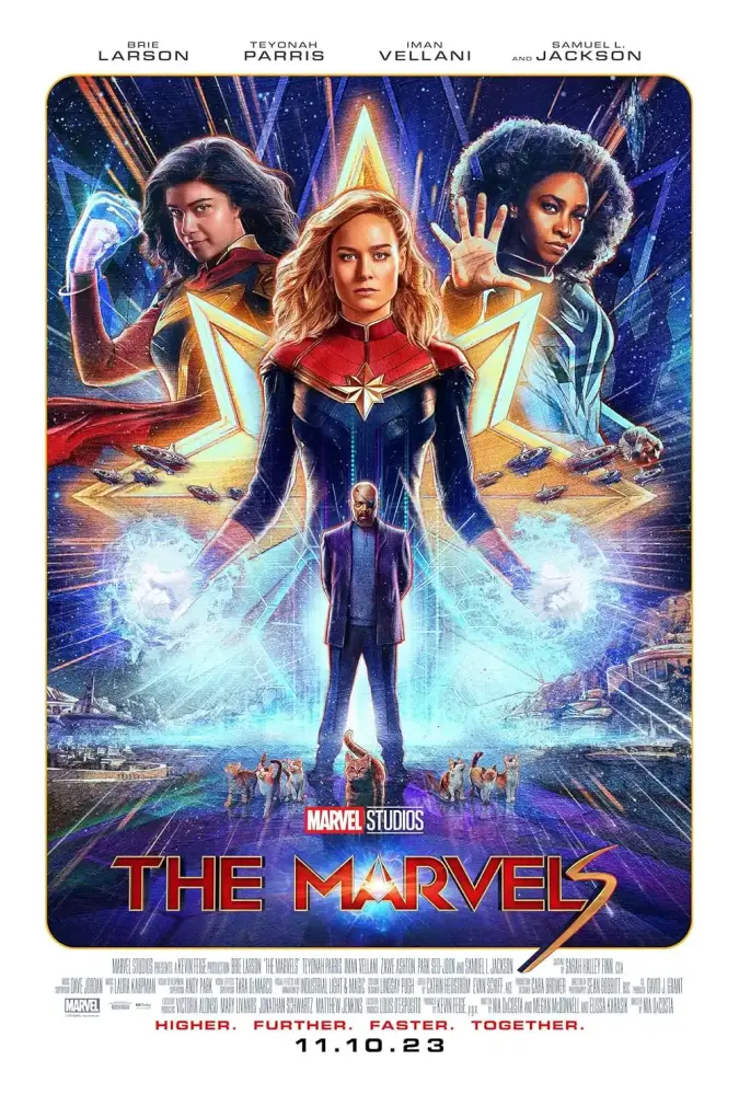 Cartel ampliado de The Marvels