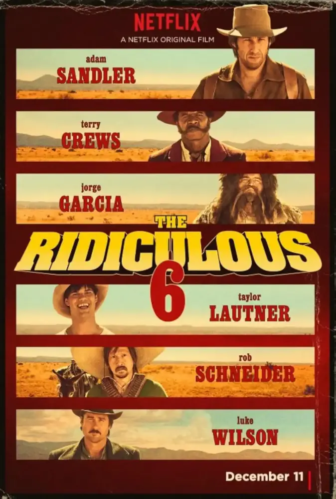 Cartel ampliado de The Ridiculous 6