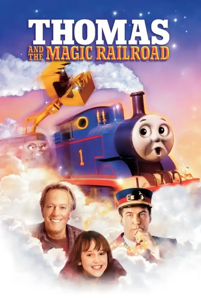 Cartel ampliado de Thomas y el Ferrocarril Mágico