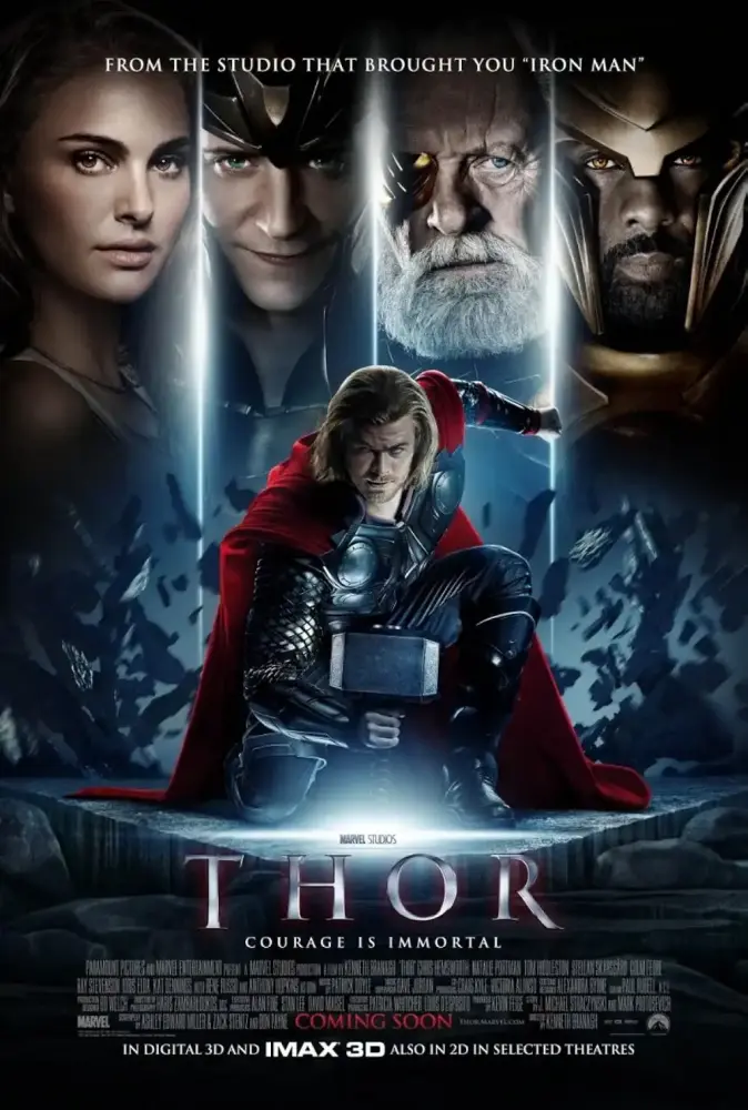 Cartel ampliado de Thor